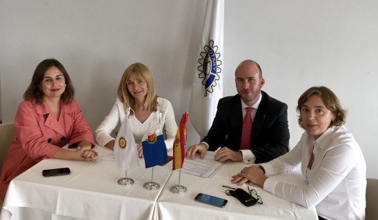 AEPA firma una línea de crédito con Rotary Club Alicante Puerto