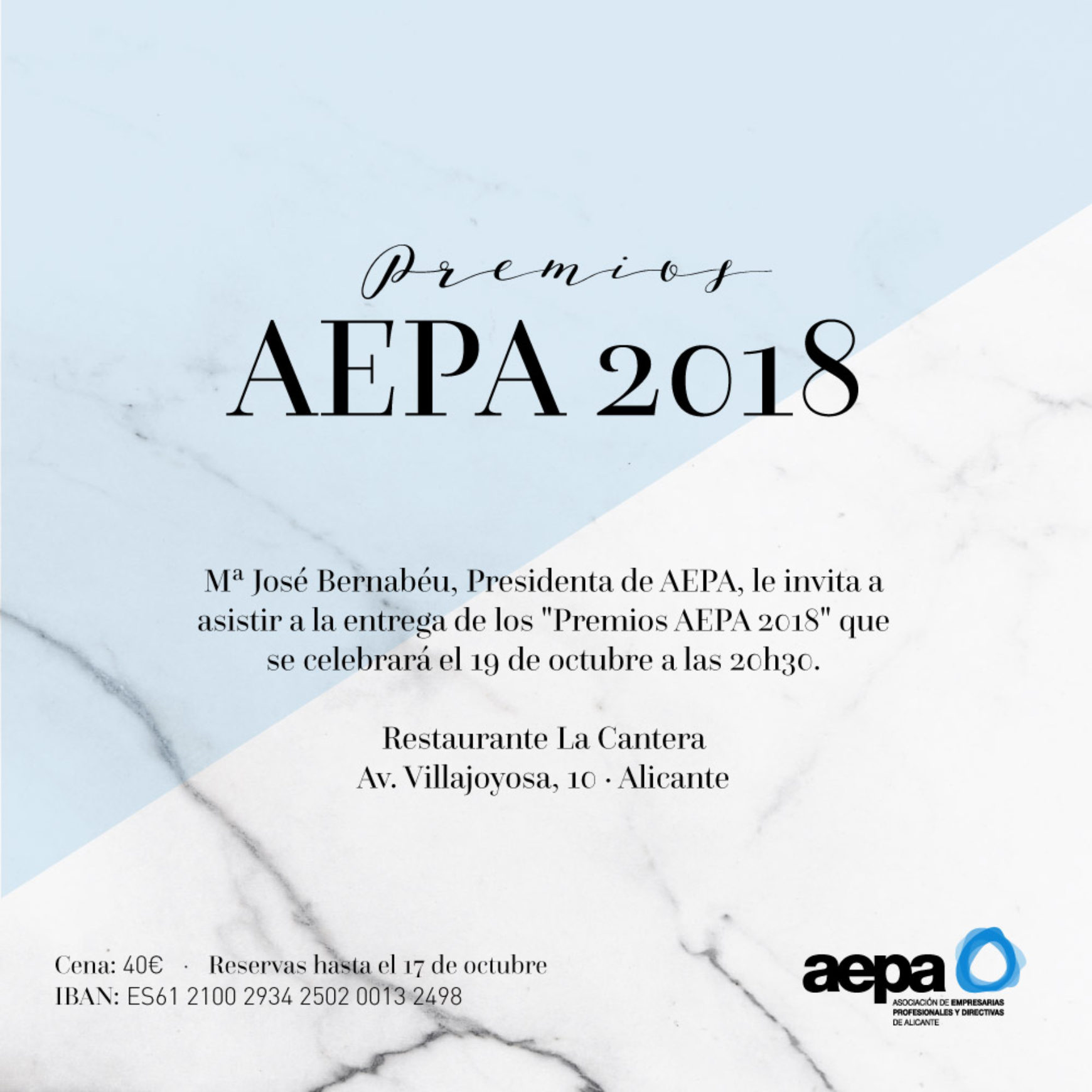 Premios AEPA 2018