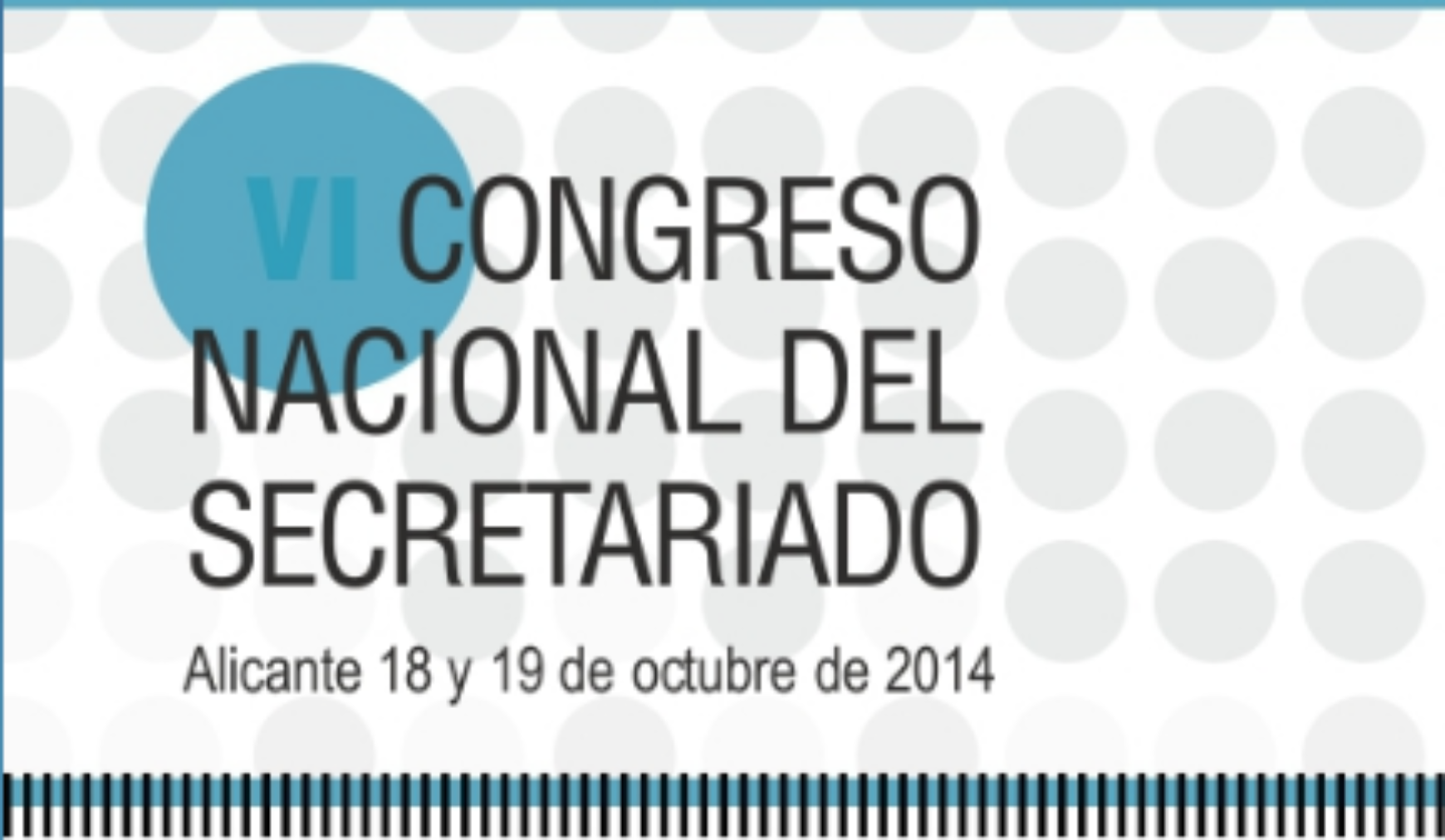 VI Congreso Nacional del Secretariado, se celebrará los días 18 y 19 de octubre, en Alicante.